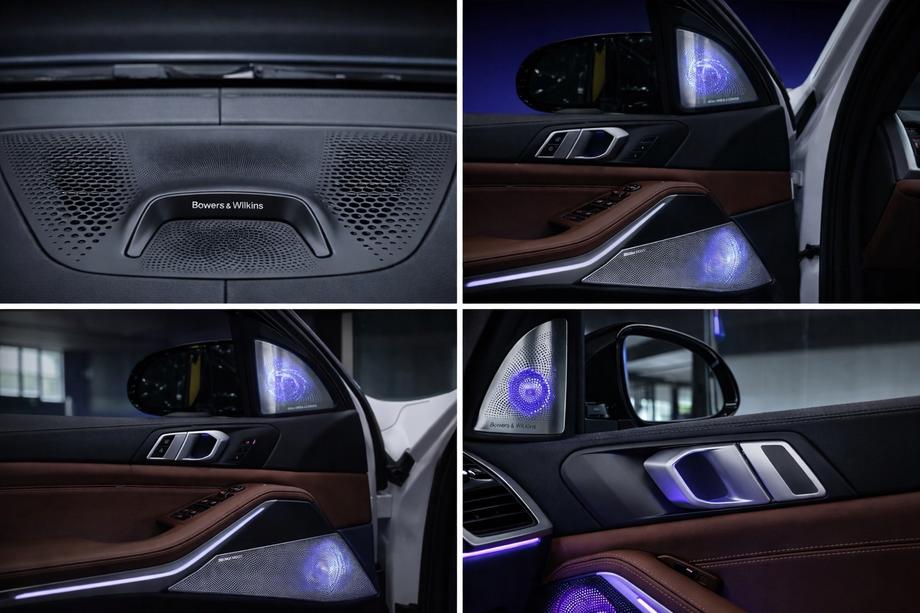 BMW X5 G05 2019–2026 Dekoratīvo paneļu uzliku komplekts ar apgaismojumu Bowers&Wilkins Image