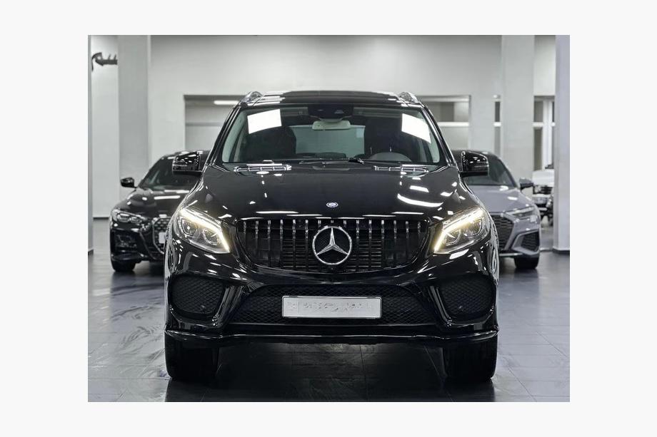Mercedes GLE/ML class W166 2011–2018 Priekšējais radiātora režģis GT Panamericana Black (GLE) Image