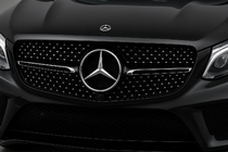 Mercedes GLE/ML сlass W166 2011–2018 Tūninga radiatora reste Diamond Black (GLE) Bez kameras foto 1