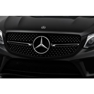 Tūninga radiatora reste Diamond Black (GLE) Mercedes GLE/ML сlass W166 2011–2018 foto 1
