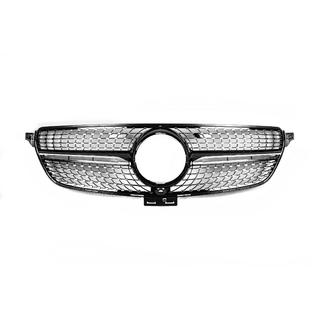 Tūninga radiatora reste Diamond Black (GLE) Mercedes GLE/ML сlass W166 2011–2018 foto 2