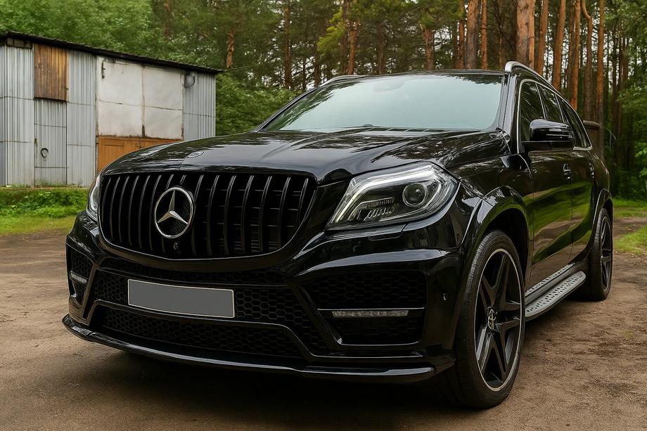 Mercedes GL/GLS klase X166 2012–2019 Priekšējā reste GT Panamericana Black (GL High) Image