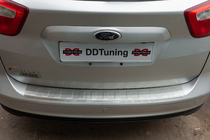 Ford C-Max/Grand C-Max 2010–2019 Aizmugurējā bufera uzlika OmsaLine (nerūs.) foto 2