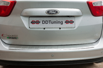 Ford C-Max/Grand C-Max 2010–2019 Aizmugurējā bufera uzlika OmsaLine (nerūs.) foto 8