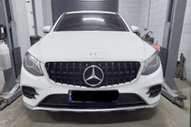 Mercedes GLC X253 2015–2022 Priekšējā reste GT Panamericana Black (2015-2019) foto 3