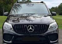 Mercedes GLE kupeja C292 2015–2019 Tūninga radiatora reste (GT Panamericana Black) foto 1