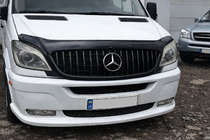 Mercedes Sprinter W906 2006–2018 Priekšējais radiatora režģis GT Panamericana Black (2006-2013) foto 2