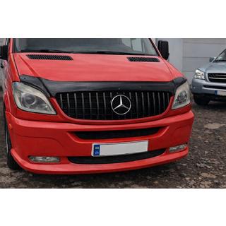 Priekšējais radiatora režģis GT Panamericana Black (2006-2013) Mercedes Sprinter W906 2006–2018 foto 1