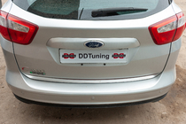 Ford C-Max/Grand C-Max 2010–2019 Bagāžnieka malas uzlika (nerūsējošā tērauda) foto 2