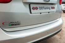 Ford C-Max/Grand C-Max 2010–2019 Bagāžnieka malas uzlika (nerūsējošā tērauda) foto 6