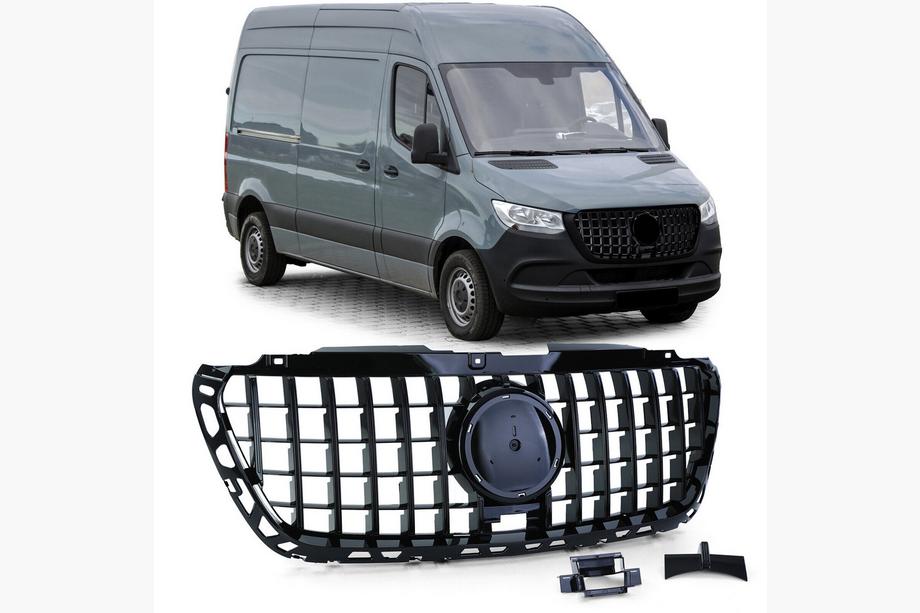 Mercedes Sprinter W907/W910 2018– Priekšējā reste Panamericana GT Panamericana Black Premium Image