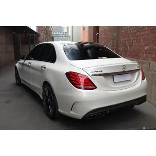 Aizmugurējais bamperis difuzoram (AMG C63-designs 2014-2021) foto 1