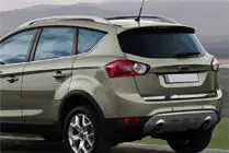 Ford Kuga 2008–2013 Bagāžnieka malas uzlika (nerūsējošā tērauda) foto 2