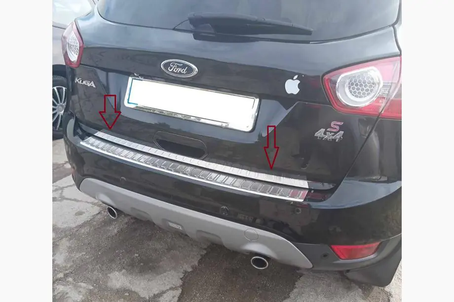 Ford Kuga 2008–2013 Bagāžnieka malas uzlika (nerūsējošā tērauda) Image