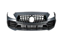 Mercedes C-class W205 2014–2021 Priekšējais bamperis komplektā (C63 GT dizains) foto 3