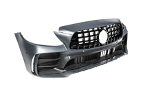 Mercedes C-class W205 2014–2021 Priekšējais bamperis komplektā (C63 GT dizains) foto 5