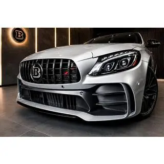 Priekšējais bamperis komplektā (C63 GT dizains) Mercedes C-class W205 2014–2021 foto 1