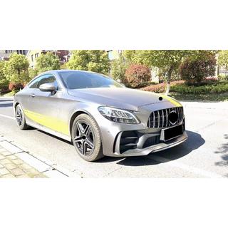 Virsbūves komplekts ar difuzoru Coupe (Black Mamba C63GT dizains) Mercedes C-сlass W205 2014–2021 foto 2