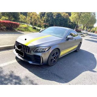 Virsbūves komplekts ar difuzoru Coupe (Black Mamba C63GT dizains) Mercedes C-сlass W205 2014–2021 foto 1