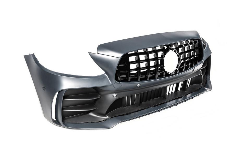 Mercedes C-class W205 2014–2021 Virsbūves komplekts ar difuzoru Coupe (Black Mamba C63GT dizains) Foto 13