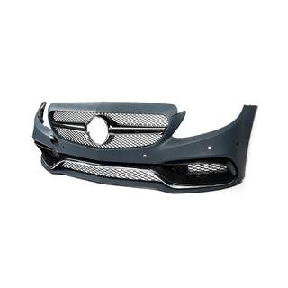 Virsbūves komplekts ar difuzoru priekš Coupe (AMG C63-designs 2014-2018) Mercedes C-сlass W205 2014–2021 foto 4
