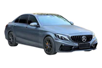 Mercedes C-class W205 2014–2021 C63 AMG Style spārni (alumīnijs, 2 gab.) foto 3