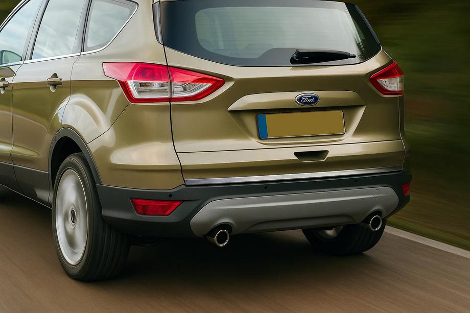 Ford Kuga/Escape 2013–2019 Bagāžnieka malas uzlika (nerūsējošā tērauda) Carmos - turku teras Image