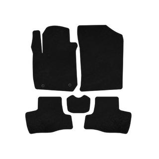 Premium tekstila paklājiņi (melni) BYD F0 2008–2014 foto 2