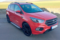 Ford Kuga/Escape 2013–2019 Sānu pakāpieni Allmond Grey (2 gab., alumīnija) foto 10