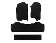 Chevrolet Tahoe 2007–2014 EVA salona paklāji (3 rindas, 2007-2014, Melni) foto 1