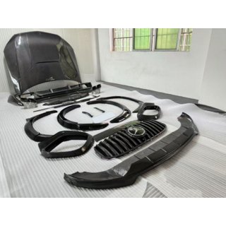 LRT Carbon virsbūves komplekts (priekš GLS63) foto 2