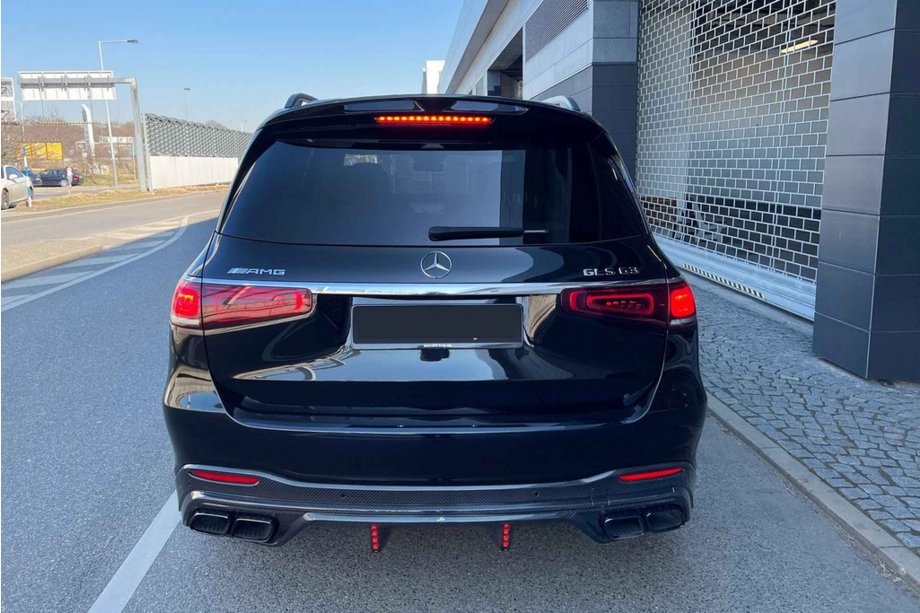 Mercedes GLS X167 2019– LRT Carbon virsbūves komplekts (priekš GLS63) Foto 5