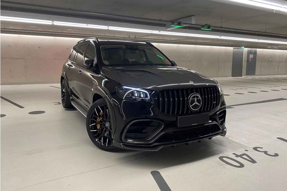 Mercedes GLS X167 2019– LRT Carbon virsbūves komplekts (priekš GLS63) Foto 4