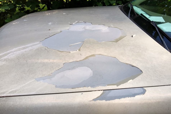 Kāpēc automašīnas krāsa lobās?