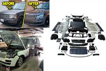 Range Rover III L322 2002–2012 Restaila komplekts 2020. gadam (ar durvīm) foto 1