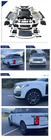 Range Rover III L322 2002–2012 Restaila komplekts 2020. gadam (ar durvīm) foto 2