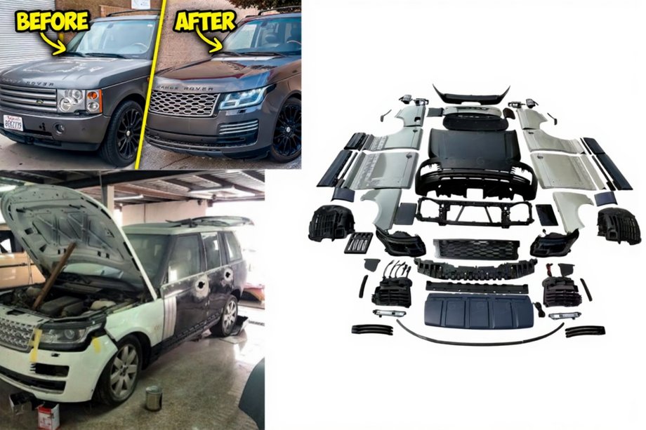 Range Rover III L322 2002–2012 Restaila komplekts 2020. gadam (ar durvīm) Image