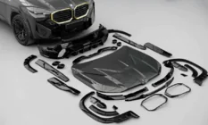 BMW XM G09 2022– LRT Carbon virsbūves komplekts foto 8