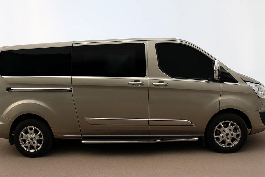Ford Custom 2013–2022 Apakšējās logu līstes (8 gab., nerūsējošais tērauds) Image