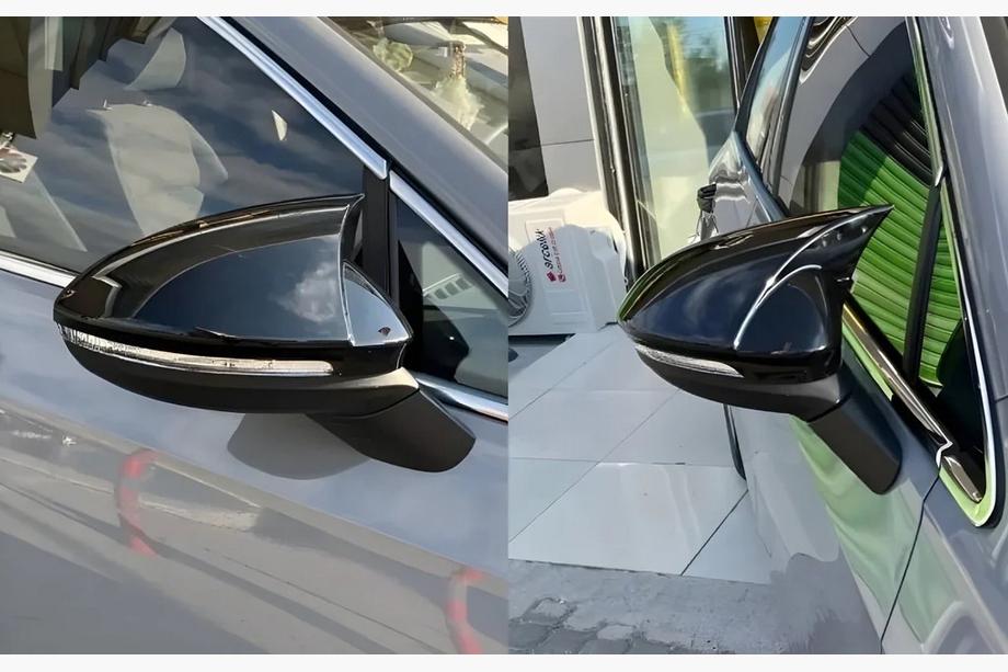 BMW 4 sērija F32/F33/F36 2012–2020 Spoguļu vāciņi M-Look (ar fiksatoriem, 2 gab.) Foto 1