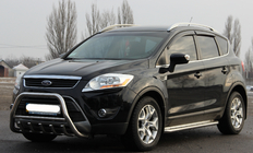 Ford Kuga 2008–2013 Bullbar WT003 (nerūsējošais tērauds) foto 2