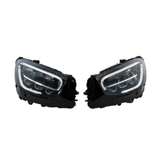 Priekšējie LED lukturi High Performance (2 gab., ar vadības blokiem) Mercedes GLC Coupe C253 2016–2023 foto 1