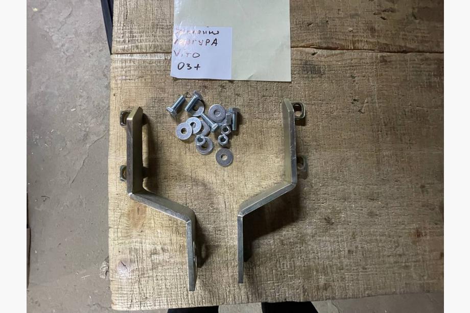 Mercedes Vito W639 2004–2014 Bullbar stiprinājumi Foto 1