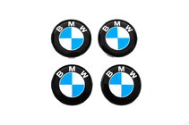 BMW OEM V2 disku centrālie vāciņi 68/64,5 mm (4 gab.) foto 1