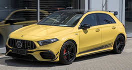Mercedes A-class W177 2018– Priekšējais radiatora režģis GT Panamericana (A45) foto 1