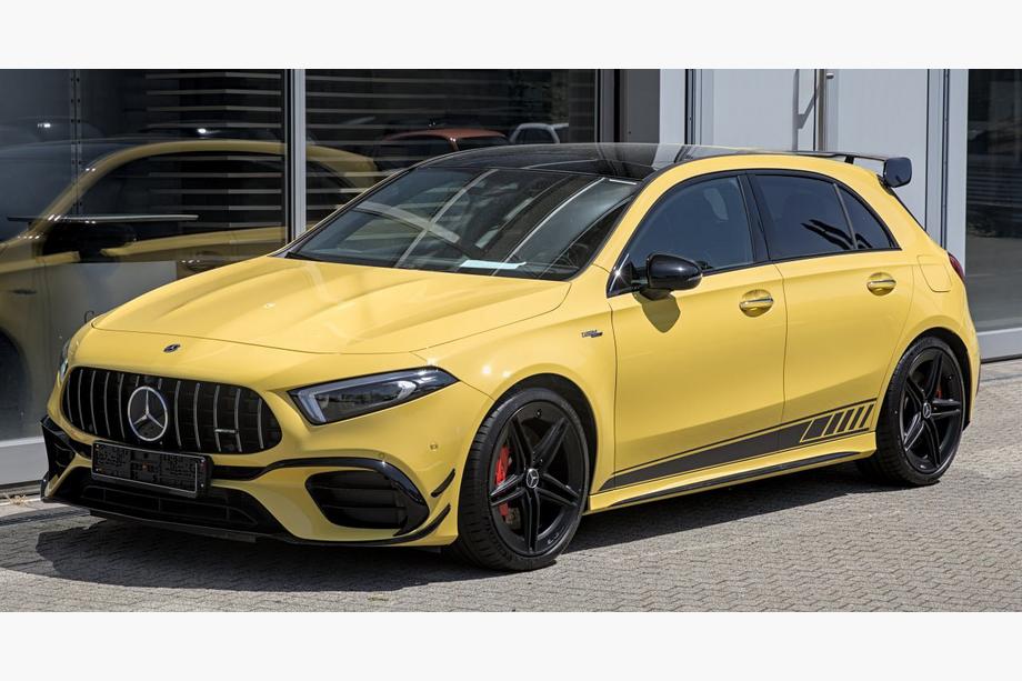 Mercedes A-class W177 2018– Priekšējais radiatora režģis GT Panamericana (A45) Image