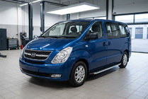 Hyundai H300, H1, Starex 2008–2020 Sānu sliekšņi Fullmond (2 gab., alumīnija) foto 1