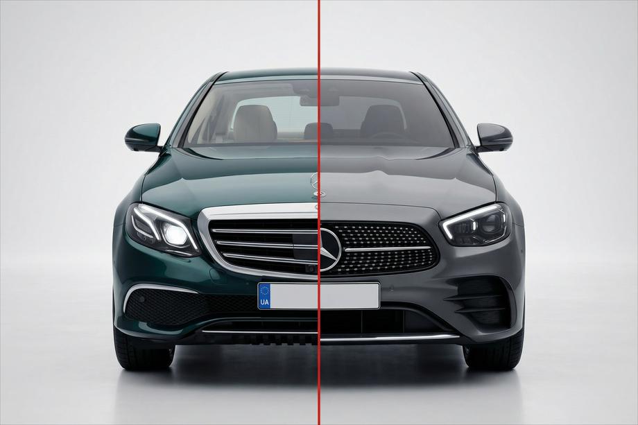 Mercedes E-klase W213 2016–2023 AMG-Line 2024 restailinga komplekts Image