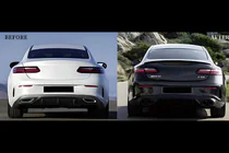 Mercedes E-class coupe C238 2016–2024 AMG E63 2024 restailinga komplekts foto 3