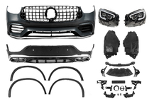 Mercedes GLC Coupe C253 2016–2023 Restailinga komplekts GLC63 2022 foto 1